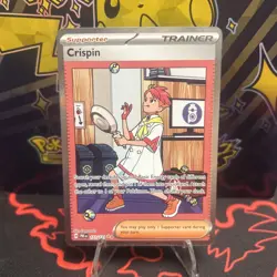 Pokemon TCG Crispin Trainer Prismatic Evolutions Card 171/131 - Image 1