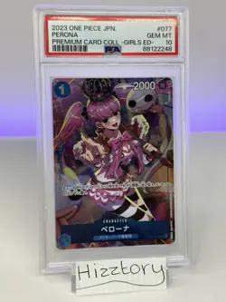 One Piece Perona Premium Card Collection Girls Edition PSA 10 - Image 1