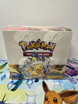 Surging Sparks Pokemon TCG Scarlet & Violet Booster Box 36 Packs Trading Card - Image 1