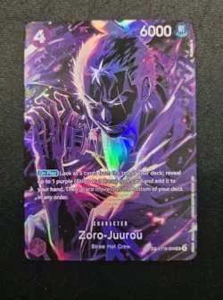 One Piece Card Game Tcg Zoro Juurou SP ST18-004 Op12 - Image 1