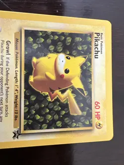 IVY Pikachu Black Star 1 League Promo Exclusive 1999 Pokemon Card - Image 3