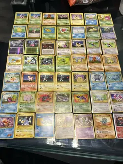 Pokemon TCG Lot, Holos, 1st Edition, Base Set, English, Japanese, Other 49 Cards - Image 1