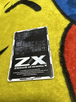 Soma Z/X Zillions of enemy X TCG card OBR B33-085 Holo Japanese NM/M - Image 3