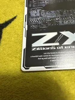 Soma Z/X Zillions of enemy X TCG card OBR B33-085 Holo Japanese NM/M - Image 4