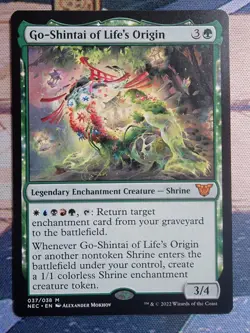 Go-Shintai of Life's Origin - M - Commander: Kamigawa: Neon Dynasty - 37 NM MTG - Image 1
