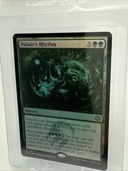 Nature's Rhythm 0150 - Magic the Gathering Tarkir Dragonstorm **Foil** - Image 1