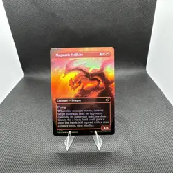 1x - Magmatic Hellkite - Borderless #380 - Tarkir Dragonstorm - NM MTG - Image 2