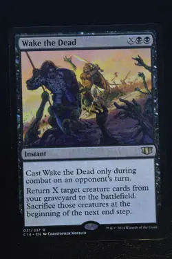 Magic The Gathering MTG WAKE THE DEAD Commander 2014 LP Lightly Played - Image 1
