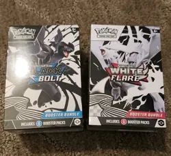 Pokemon TCG White Flare And Black Bolt Booster Bundles (2 Boxes Total) - Image 1
