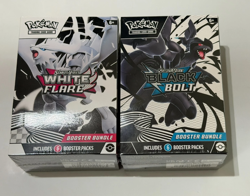 Pokemon Black Bolt & White Flare Booster Bundles • 1 Of Each - Factory Sealed - Image 1