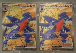 Pokemon TCG Cynthia's Garchomp EX 215/182 Destined Rivals Ultra Rare - Image 1
