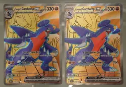 Pokemon TCG Cynthia's Garchomp EX 215/182 Destined Rivals Ultra Rare - Image 2