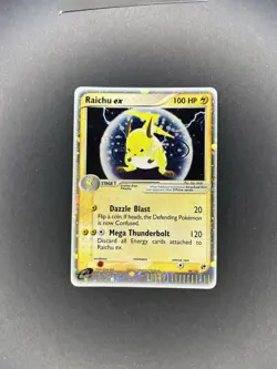 Raichu ex 98/100 Sandstorm Holo Rare Pokemon TCG-MP - Image 1