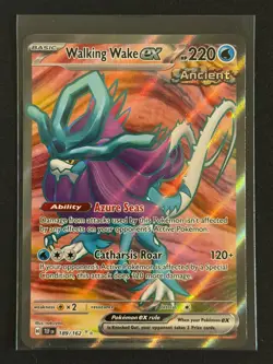 Walking Wake Full Art Ultra Rare 189/162 Temporal Forces Pokemon TCG - Image 1