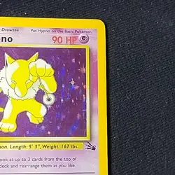 Pokemon TCG Hypno Fossil 8/62 Unlimited Holo Rare NM - Image 3