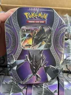 Case Of X12 Pokemon TCG Mysterious Powers Necrozma GX Tins (sealed) #1.11 - Image 4