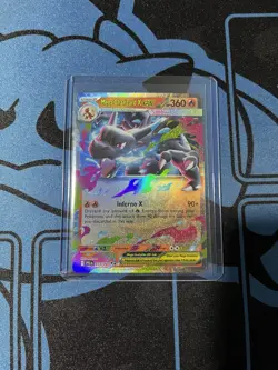 Mega Charizard X ex - Phantasmal Flames 013/094 - Near Mint English Pokemon TCG - Image 1