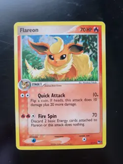 Pokemon Pop Series 3 Holo Flareon 2/17 MP - Image 1