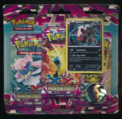 2014 Pokemon XY Phantom Forces 3 Pack Blister Darkrai XY22 Promo SEALED - Image 1