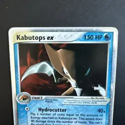 Kabutops ex 97/100 Sandstorm Holo E READER VINTAGE POKEMON - Image 2
