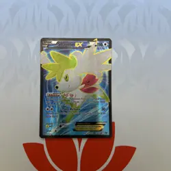 Shaymin EX 106/108 XY Roaring Skies Ultra Rare Full Art Pokemon TCG NM - Image 1