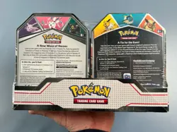 Pokemon TCG V Heroes Bundle Tins: 2-Pack of Vaporeon & Umbreon (SEALED)! #1.10 - Image 2