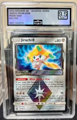 Pokemon Jirachi Prism Star 97/168 Celestial Storm - Image 1