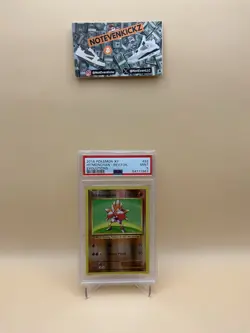 2016 POKEMON XY EVOLUTIONS #62 HITMONCHAN-REVERSE FOIL PSA 9 - Image 2