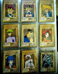 Yu-Gi-Oh Bandai Set 1998 Number 000-059 CHOOSE CARD! Super Rare Blue-Eyes Exodia - Image 1