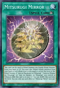 Yugioh ALIN-EN093 - Mitsurugi Mirror - Common - Image 1