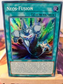 Neos-Fusion SAST-DE060 Super Rare Deutsch NM YUGIOH - Image 1