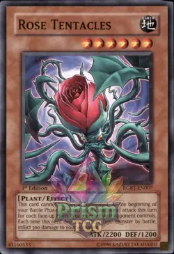 1st Ed Rose Tentacles RGBT-EN007 Yugioh - Image 1
