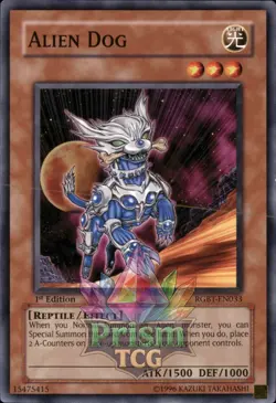 1st Ed Alien Dog RGBT-EN033 Yugioh - Image 1