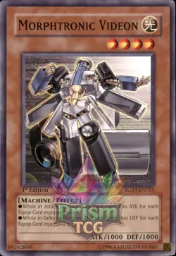1st Ed Morphtronic Videon RGBT-EN015 Yugioh - Image 1