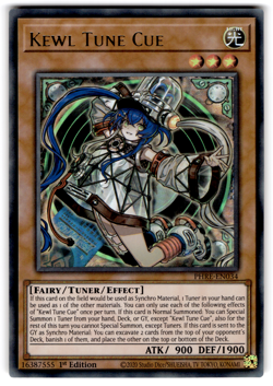 YUGIOH KEWL TUNE CUE ULTRA RARE NEAR MINT PHRE-EN034 - Image 1