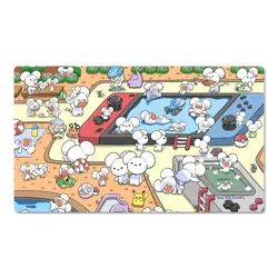 Maushold Board Game Pokemon Table Playmat Card Play Mat TCG CCG Pad Mousepad - Image 1