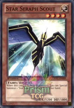 1st Ed Star Seraph Scout JOTL-EN009 Yugioh - Image 1