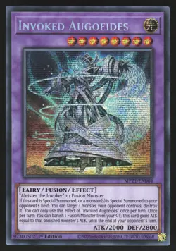 Invoked Augoeides - MP21-EN064 - Prismatic Secret Rare - 1st Edition Yugioh - Image 1