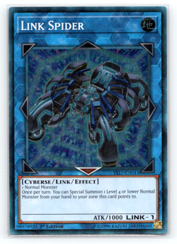 Link Spider - YS17-EN043 - Super Rare - 1st Edition Yugioh - Image 1