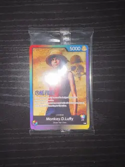 One Piece TCG Monkey.D.Luffy Battle Live Action/Anime Promo Sealed NM - Image 3