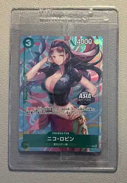 Nico Robin P-111 P ASIA EXCLUSIVE PROMO One Piece Mini-tin vol.2 Japanese SEALED - Image 3