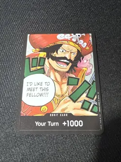 One Piece His Will OP13 Alternate Alt Don!! - Gol.D.Roger - FOIL - Image 1