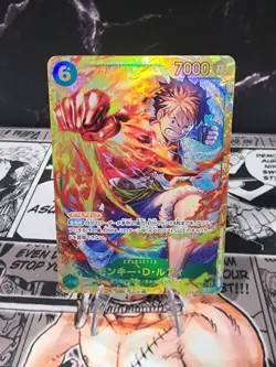 One Piece Monkey D. Luffy SEC OP13-118 Japanese TCG - Image 1