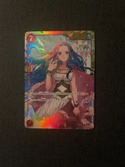 OP04-118 SEC One Piece TCG Nefeltari Vivi Kingdoms Of Intrigue Japanese - Image 1