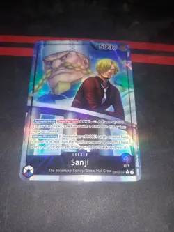 Sanji (041) (Alternate Art) OP12-041 Legacy of the Master Foil Leader One Piece - Image 1