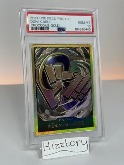 One Piece Crocodile Gold Don!! The Best PRB01 PSA 10 Japanese - Image 1