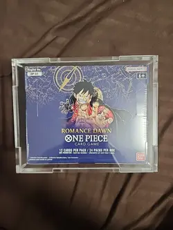 One Piece TCG Romance Dawn OP-01 Booster Box New Sealed ENGLISH (White Bottom) - Image 1