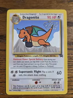 Pokemon Wotc Black Star Promo 1st Movie Cards #2,3,4&5 **Not Played** - Image 3