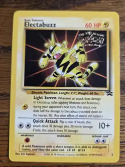 Pokemon Wotc Black Star Promo 1st Movie Cards #2,3,4&5 **Not Played** - Image 5