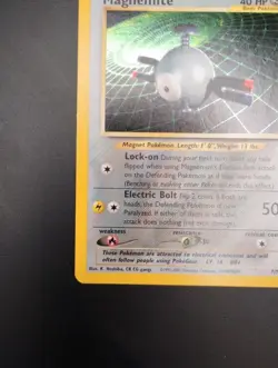 Pokemon card Magnemite holo 7/75 | Neo Discovery | ENG (NM) - Image 4